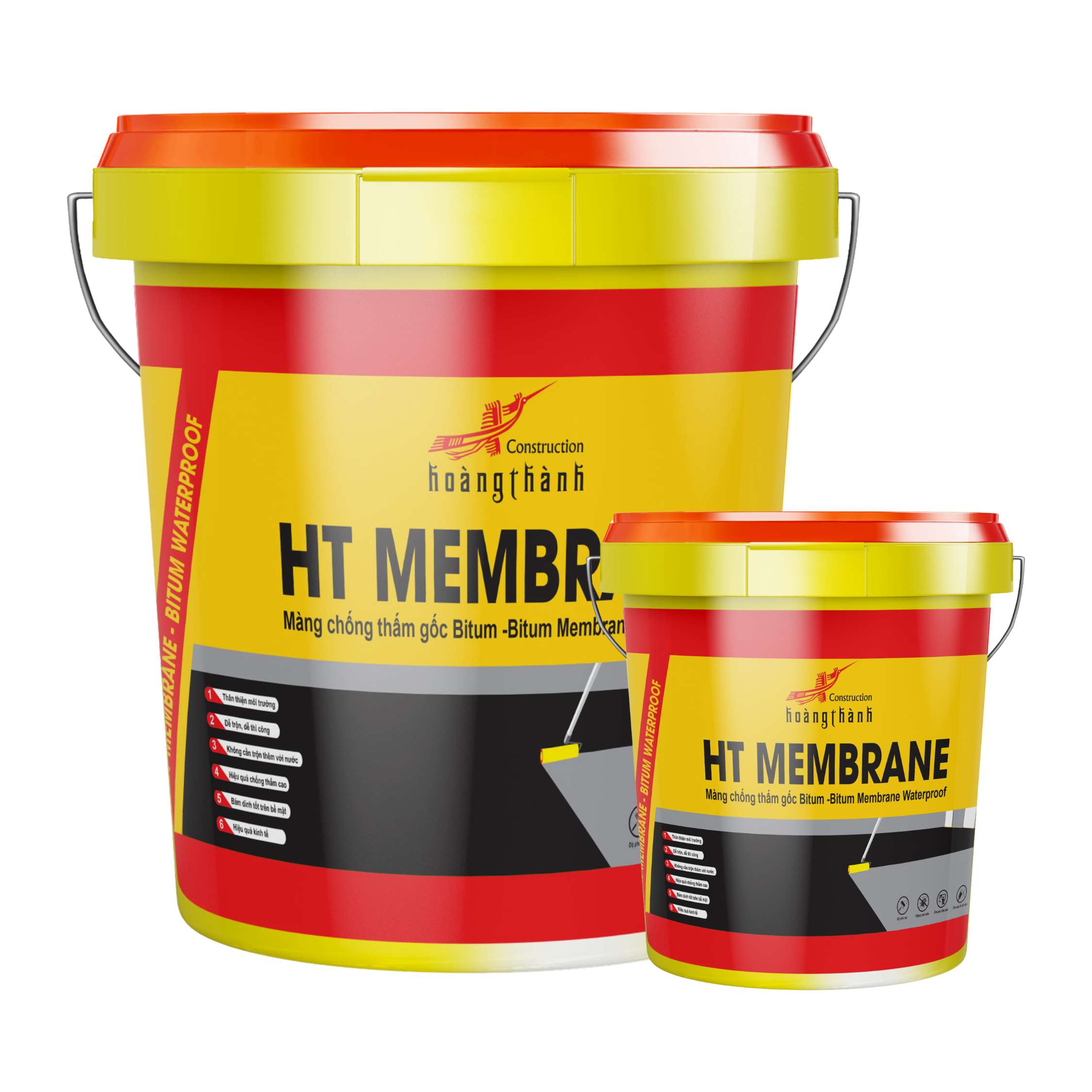 HT MEMBRANE – Màng Lỏng Chống Thấm Gốc Bitum